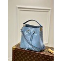 Louis Vuitton Original Leather NEONOE BB M45709 Summer Blue JK584pA42