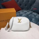 Louis Vuitton Original Leather NEW WAVE Camera Bag M53682 White JK1308rJ28