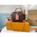 Louis vuitton original leather PETITE MALLE SOUPLE M45531 Peach JK658EC68