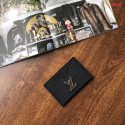 Louis vuitton original LOCKME CARD HOLDER M68555 black JK262vm49