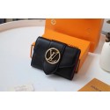 Louis Vuitton Original LV PONT 9 Wallet M69176 black JK211oJ62