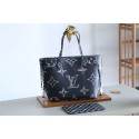 Louis Vuitton Original Monogram Canvas NEVERFULL M41177 black JK1473uk46