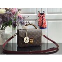 Louis vuitton original Monogram Canvas POCHETTE METIS M43984 Wine JK1052mm78