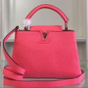 Louis Vuitton Original Taurillon Leather CAPUCINES BB Bag M90294 Rose JK2423TL77