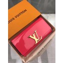 Louis Vuitton Patent Calf Leather LOUISE WALLET M64550 Pink JK475cf57