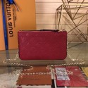 Louis Vuitton POCHETTE DOUBLE ZIP M63919 red JK1450UW57