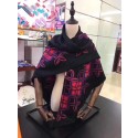 Louis Vuitton Scarf LV2847 Black JK3735Xp72