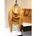 Louis Vuitton Scarf LV2851 Yellow Scarf JK3730DI37