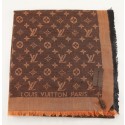 Louis Vuitton Scarves Cotton LV6723E Brown JK3829cP15