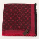 Louis Vuitton Scarves Cotton LV6723H Black&Red JK3826nB26