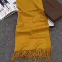 Louis Vuitton Scarves LV151101 Yellow JK3790Yo25