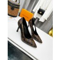 Louis Vuitton Shoes LVS00070 Heel 8.5CM JK1675Oq54