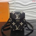 Louis Vuitton TINY BACKPACK M80783 Black&Cream JK391Zr53