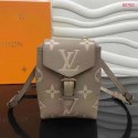 Louis Vuitton TINY BACKPACK M80783 Gray JK389ta99