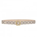 Louis Vuitton Tresor Damier Azur Belt M9730V JK3047Gp37