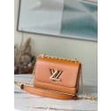 Louis Vuitton TWIST MM M59627 brown JK5820Gh26