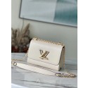 Louis Vuitton TWIST MM M59686 cream JK5821nS91