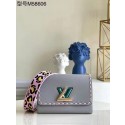 Louis Vuitton TWIST PM M58723 grey JK264Ri95