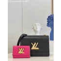 Louis Vuitton TWIST PM M59886 Black / Fuchsia JK5791Lp50