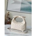 Louis Vuitton WHY KNOT PM M20700 Cream Beige JK5617Cw85