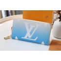 Louis Vuitton ZIPPY WALLET M80361 blue JK149dN21