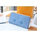 Louis Vuitton ZIPPY WALLET M80403 blue JK147CC86