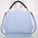 Luxury Louis Vuitton Calfskin Leather Babylone PM M50031 Blue JK2332Px24