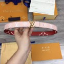 Luxury Louis Vuitton Leather Belt M0199W 30MM JK2740Lv15