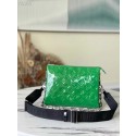 Quality Louis Vuitton Monogram Vernis COUSSIN PM M57793 green JK146Vu63