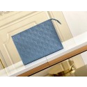 Replica Cheap Louis Vuitton Monogram Eclipse POCHETTE Voyage M45665 Blue JK217QC68