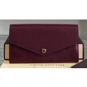 Replica Designer Louis Vuitton Monogram Empreinte Josephine Wallet M61003 Purple JK662Bb80