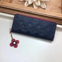 Replica High Quality Louis vuitton CLEMENCE WALLET M63920 blue JK322Jh90