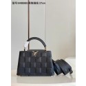 Replica Louis Vuitton CAPUCINES PM M48864 black JK112KG80