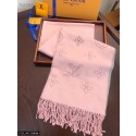 Replica Louis vuitton Cashmere scarf LV6130 pink JK3589BJ25