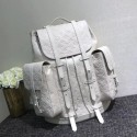 Replica Louis Vuitton CHRISTOPHER Large backpack M53285 white JK934Hd81
