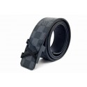 Replica Louis Vuitton Damier Graphite Canvas Belt LV2055 JK2908BB13