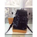 Replica Louis Vuitton Epi Leather CHRISTOPHER PM M50159 Black JK2249zR45