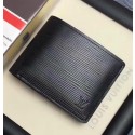 Replica Louis Vuitton Epi Leather MULTIPLE WALLET M60628 Black JK584zR45