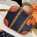 Replica Louis Vuitton MINI LUGGAGE M53782 Navy Blue&Caramel JK1299Hd81