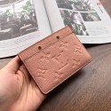 Replica Louis vuitton original CARD HOLDER M69171 pink JK239ui32