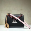 Replica Louis vuitton original epi leather TWIST MM M52503 black JK1610Yn66