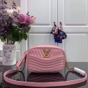 Replica Louis Vuitton Original Leather NEW WAVE Camera Bag M53682 Pink JK1151Fi42