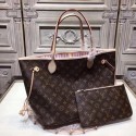 Replica Louis Vuitton Original Monogram Canvas NEVERFULL 40156 Pink JK2015ls37