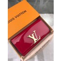 Replica Top Louis Vuitton Patent Calf Leather LOUISE WALLET M64550 Rose JK471ll80