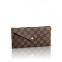 Top Louis Vuitton Damier Ebene Canvas Long Wallet Origami N63097 JK693lE56