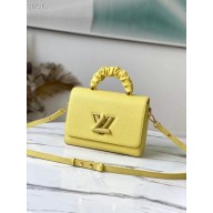 Best 1:1 Louis Vuitton TWIST PM M58691 Ginger Yellow JK411eT55