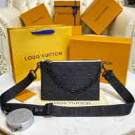 Copy 1:1 Louis vuitton original PETITE MALLE M59682 black JK5859xD64