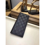 Fake Louis Vuitton Damier Infini Leather BRAZZA WALLET N63010 JK483qZ31