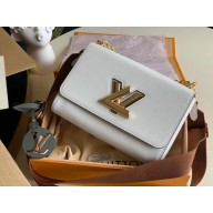 High Imitation Louis vuitton original epi leather TWIST M50280 white JK783bg96