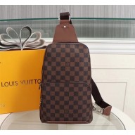Louis Vuitton AVENUE SLING BAG N42425 brown JK1730LG44